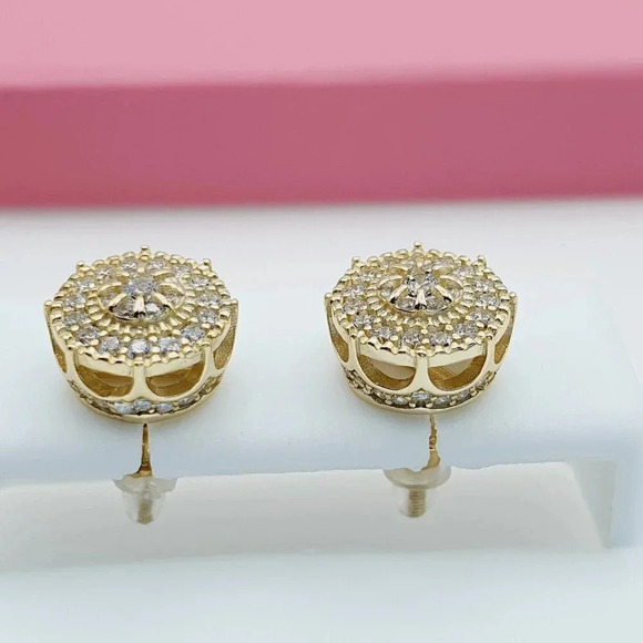 - "925 Sterling Silver Cubic Zirconia Earrings, U19254635 - Picture 11 of 11